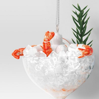 4" Christmas Shrimp Cocktail Ornament - Wondershop™