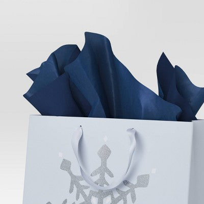 30ct Christmas Tissue Paper Blue/White - Wondershop™