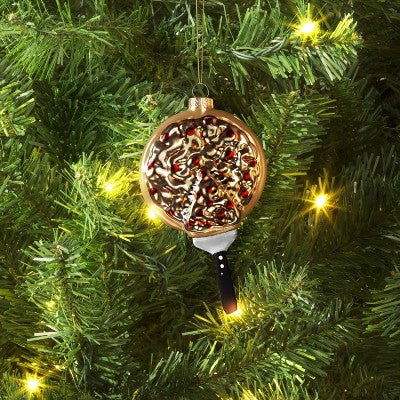Christmas Glass Pizza Ornament - Wondershop™