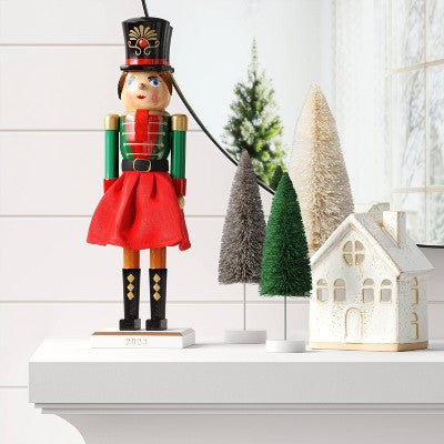 Female Soldier Nutcracker Figure - Wondershop™