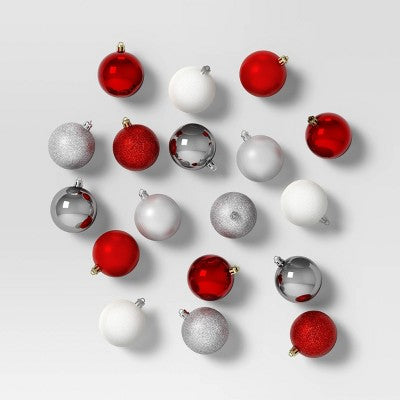 50ct Christmas Tree Ornament Set - Wondershop™