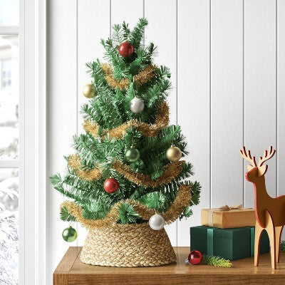 15' Mini Tinsel Christmas Garland - Wondershop™
