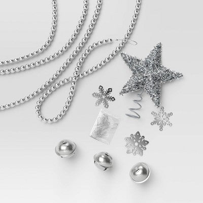 12pc Christmas Mini Tree Decor Trim Set - Wondershop™