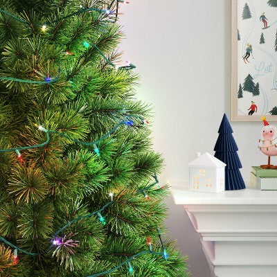 100ct LED Smooth Mini Christmas String Lights - Wondershop™