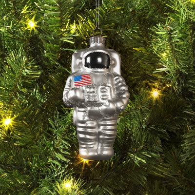 Christmas Glass Astronaut Ornament - Wondershop™