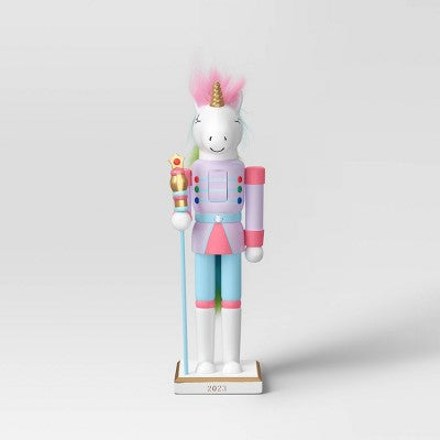 Unicorn Nutcracker Figure - Wondershop™