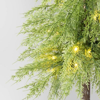 Pre-Lit Potted Balsam Artificial Christmas Tree - Wondershop™