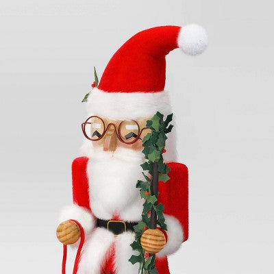 Traditional Santa Nutcracker Figure - Wondershop™