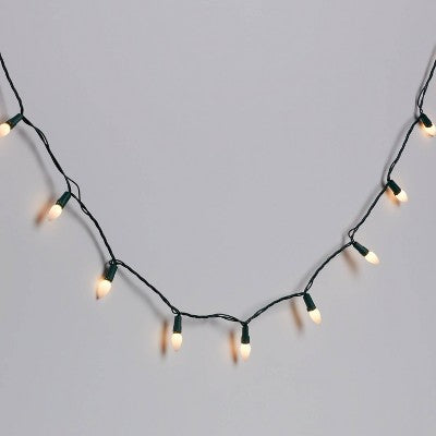 30ct LED Christmas Indoor Outdoor Novelty String Lights With Green Wire - Wondershop™