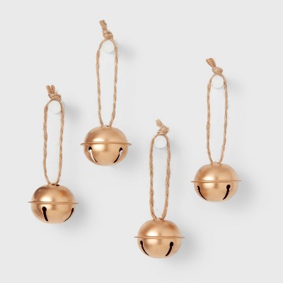 4ct Jingle Bell Christmas Ornament Set - Wondershop™