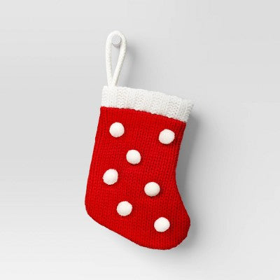 8.5" Christmas Mini Stocking - Wondershop™