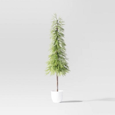 Pre-Lit Potted Balsam Artificial Christmas Tree - Wondershop™