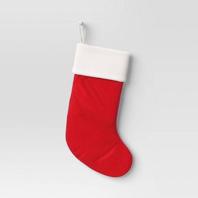20" Velvet Stocking - Wondershop™