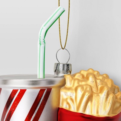 Christmas Glass Fast Food Ornament - Wondershop™