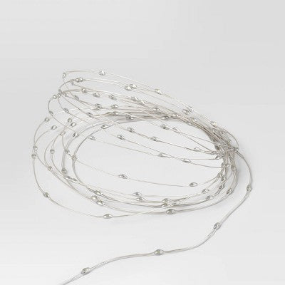 115ct LED High Density Dewdrop Christmas String Lights Color Changing With Silver Wire - Wondershop™