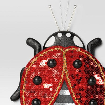 Christmas Fabric Lady Bug Ornament - Wondershop™