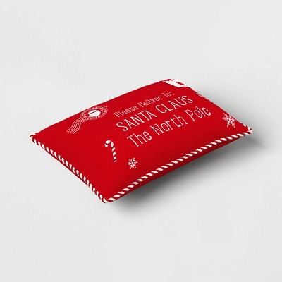 Christmas Letters To Santa Pillow - Wondershop™