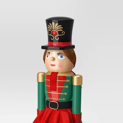 Female Soldier Nutcracker Figure - Wondershop™