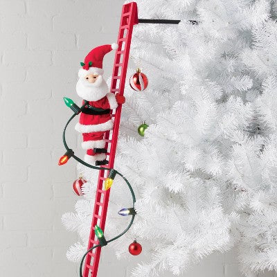 Large Climbing Santa Decorative Figurine Red - Wondershop™