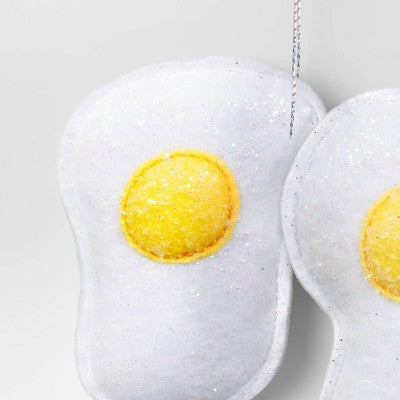 Christmas Fabric Eggs Ornament - Wondershop™