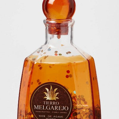 Glass Tequila Bottle Christmas Tree Ornament Orange - Wondershop™