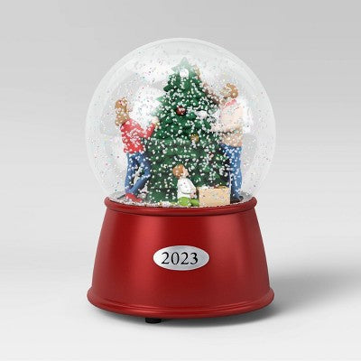 Family Tree Trimming Snow Globe - Wondershop™