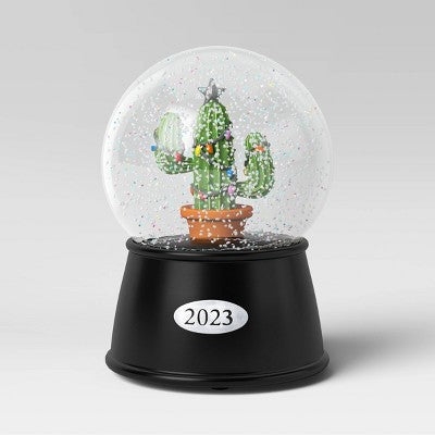 Christmas Cactus Snow Globe - Wondershop™