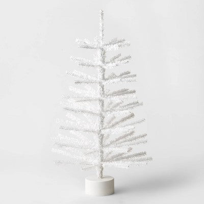  24" Unlit Tinsel Mini Artificial Christmas Tree - Wondershop™