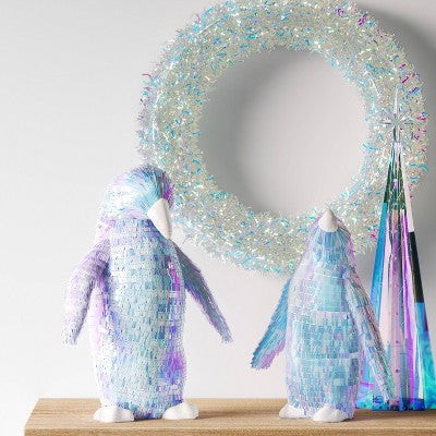  Christmas Iridescent Penguin Small - Wondershop™