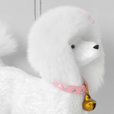  Christmas White Poodle Ornament - Wondershop™