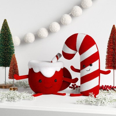  Christmas Single Fabric Figural Cup - Wondershop™
