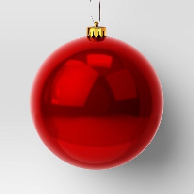  4ct 150mm Christmas Ornament Set Red - Wondershop™