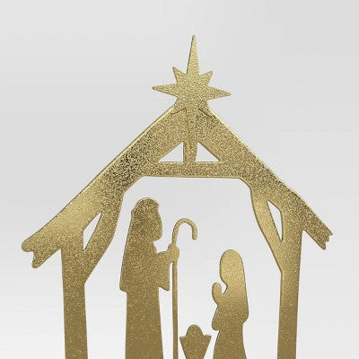  Christmas Metal Nativity Decor - Wondershop™
