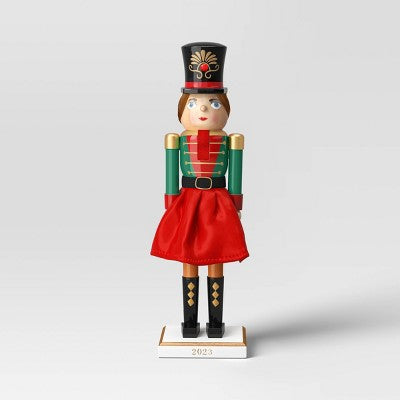  Female Soldier Nutcracker Figure - Wondershop™