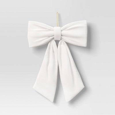  20" Christmas Single Bow Decor - Wondershop™