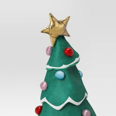  20" Battery Operated Animated Plush Dancing Christmas Tree Sculpture - Wondershop™ Green