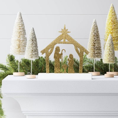  Christmas Metal Nativity Decor - Wondershop™