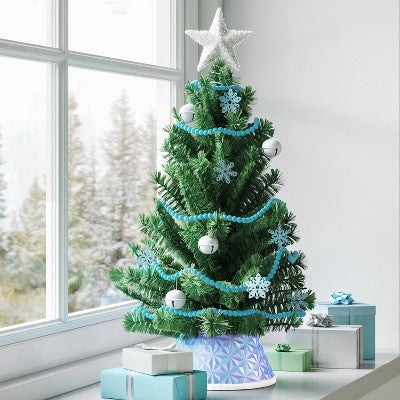  12pc Christmas Mini Tree Decor Trim Set - Wondershop™
