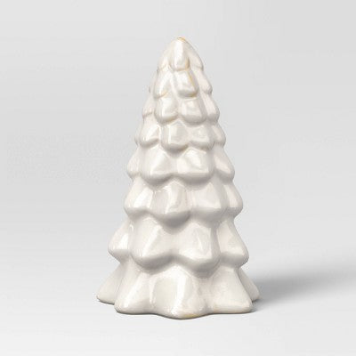  3ct Christmas Ceramic White Tree Set - Wondershop™