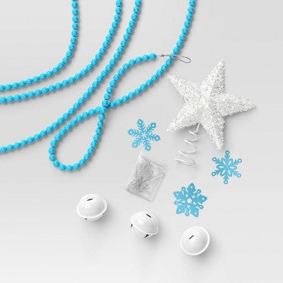  12pc Christmas Mini Tree Decor Trim Set - Wondershop™