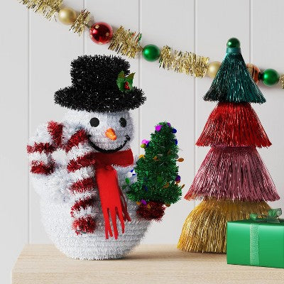  Christmas Tinsel Snowman - Wondershop™