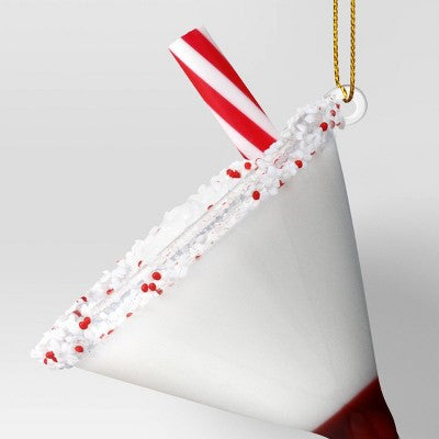  Christmas Peppermint Martini Ornament - Wondershop™