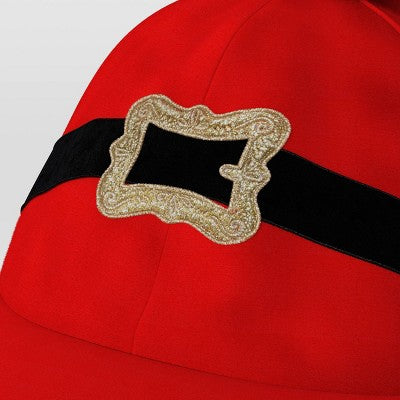  Christmas Santa Belt Baseball Hat With White Trim - Wondershop™