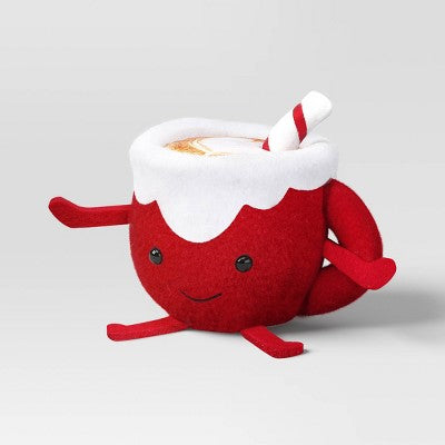  Christmas Single Fabric Figural Cup - Wondershop™