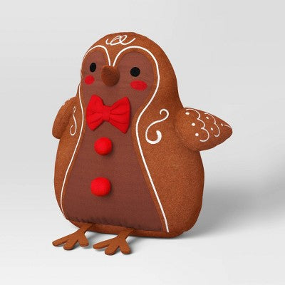  Christmas Featherly Friends Pillow - Wondershop™