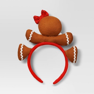  Christmas Female Gingerbread Headband - Wondershop™