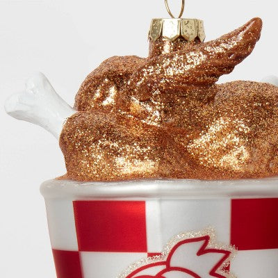  Glass Fried Chicken Christmas Tree Ornament - Wondershop™: Indoor Decoration