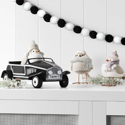  Christmas Featherly Friends Car Decor - Wondershop™