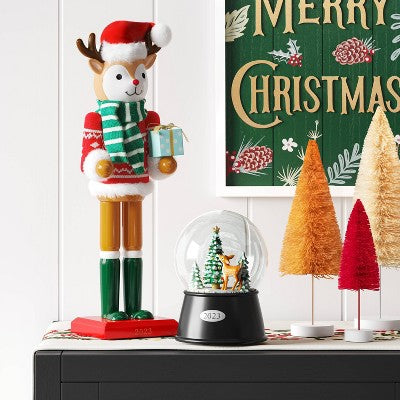  Winter Deer Nutcracker Figure - Wondershop™
