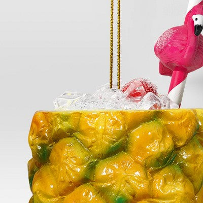  Christmas Pineapple Drink Ornament - Wondershop™